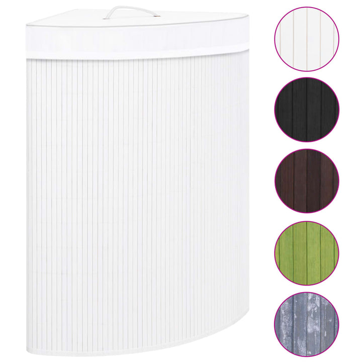Tvättkorg För Hörn Bambu 60 L