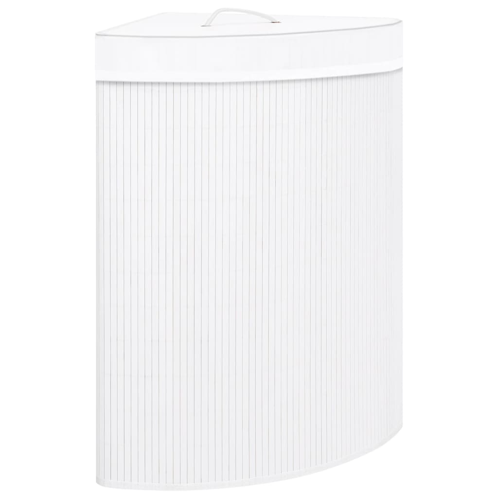 Tvättkorg För Hörn Bambu 60 L