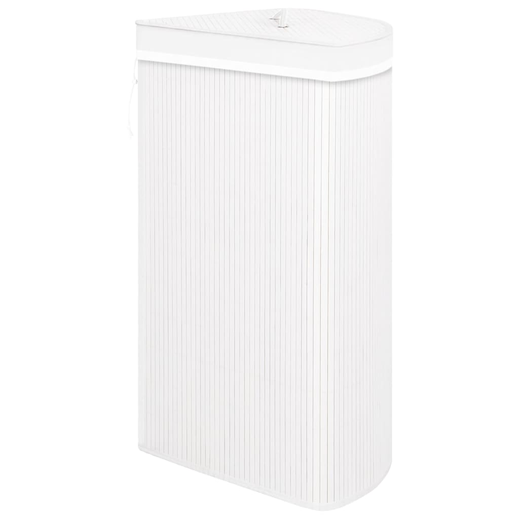 Tvättkorg För Hörn Bambu 60 L