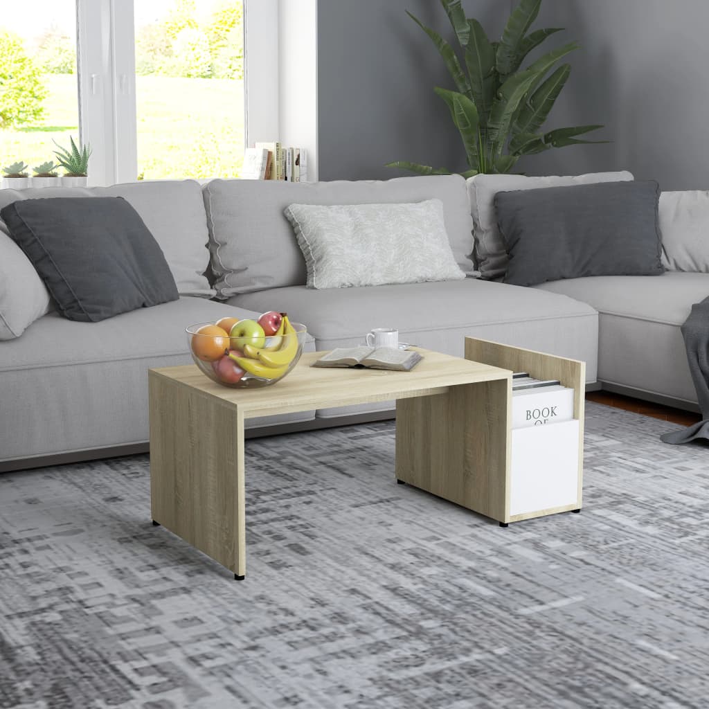 Soffbord Artisian Ek 90X45X35 Cm Konstruerat Trä