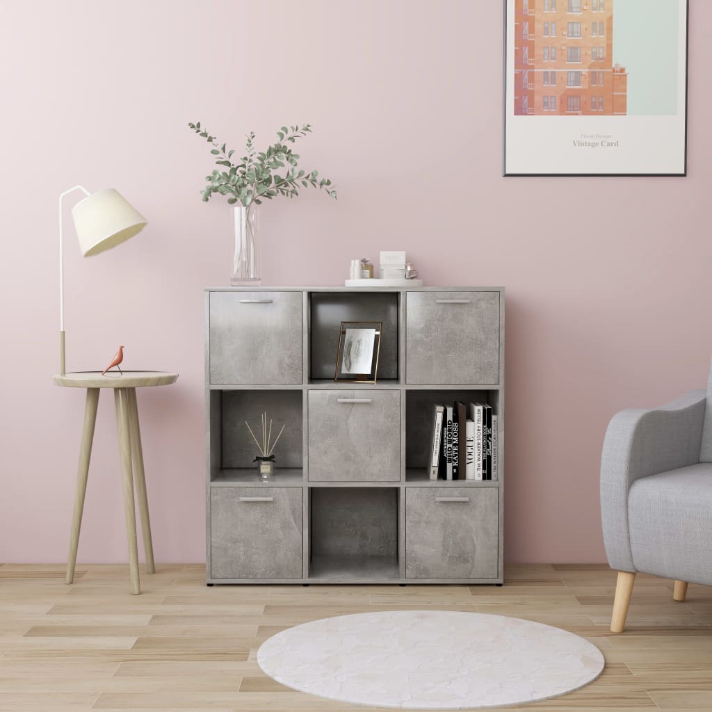 Bokhylla 90X28X90 Cm Konstruerat Trä