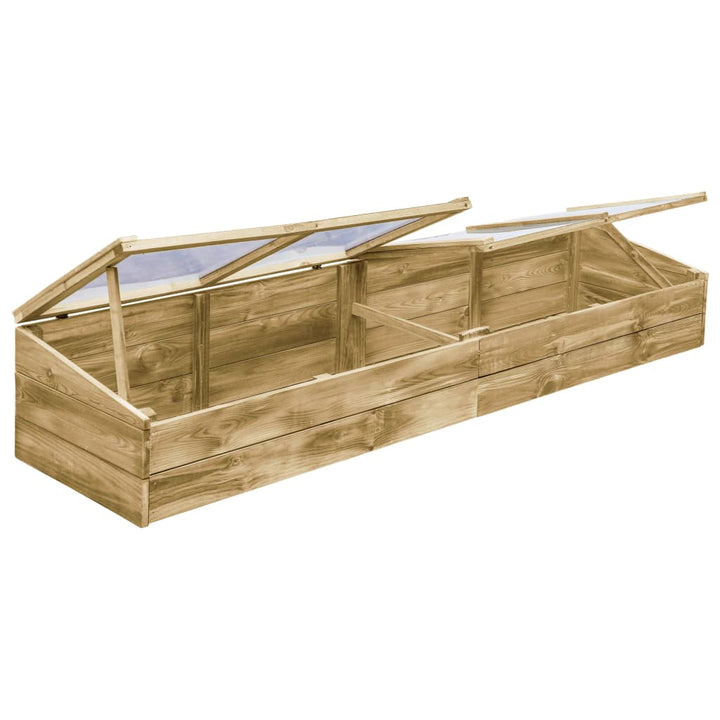 Drivbänk 2 St Impregnerad Furu 200X50X35 Cm