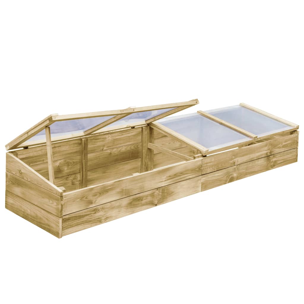 Drivbänk 2 St Impregnerad Furu 200X50X35 Cm