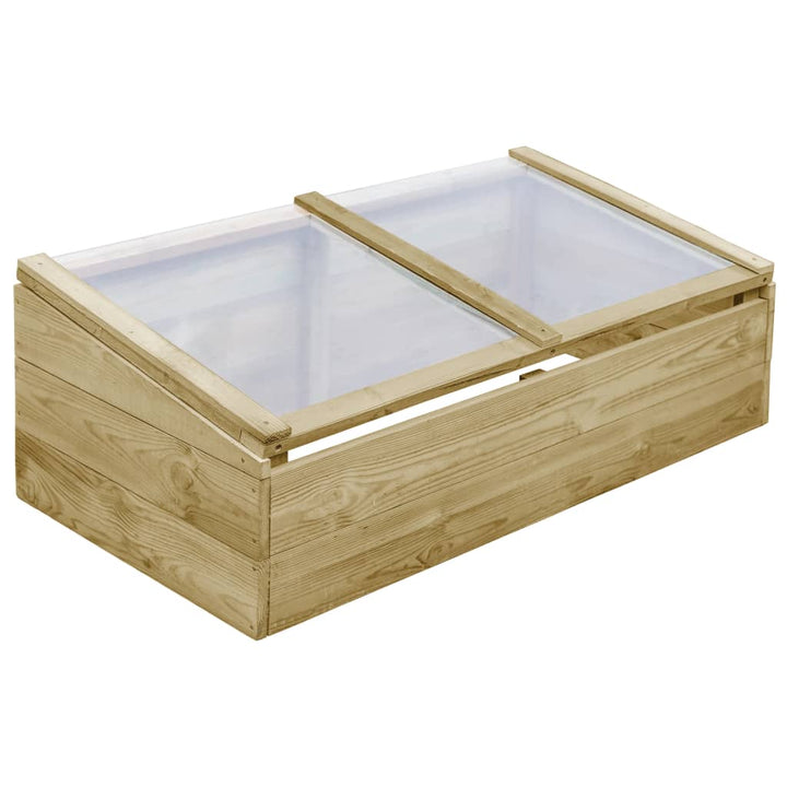 Drivbänk 2 St Impregnerad Furu 100X50X35 Cm
