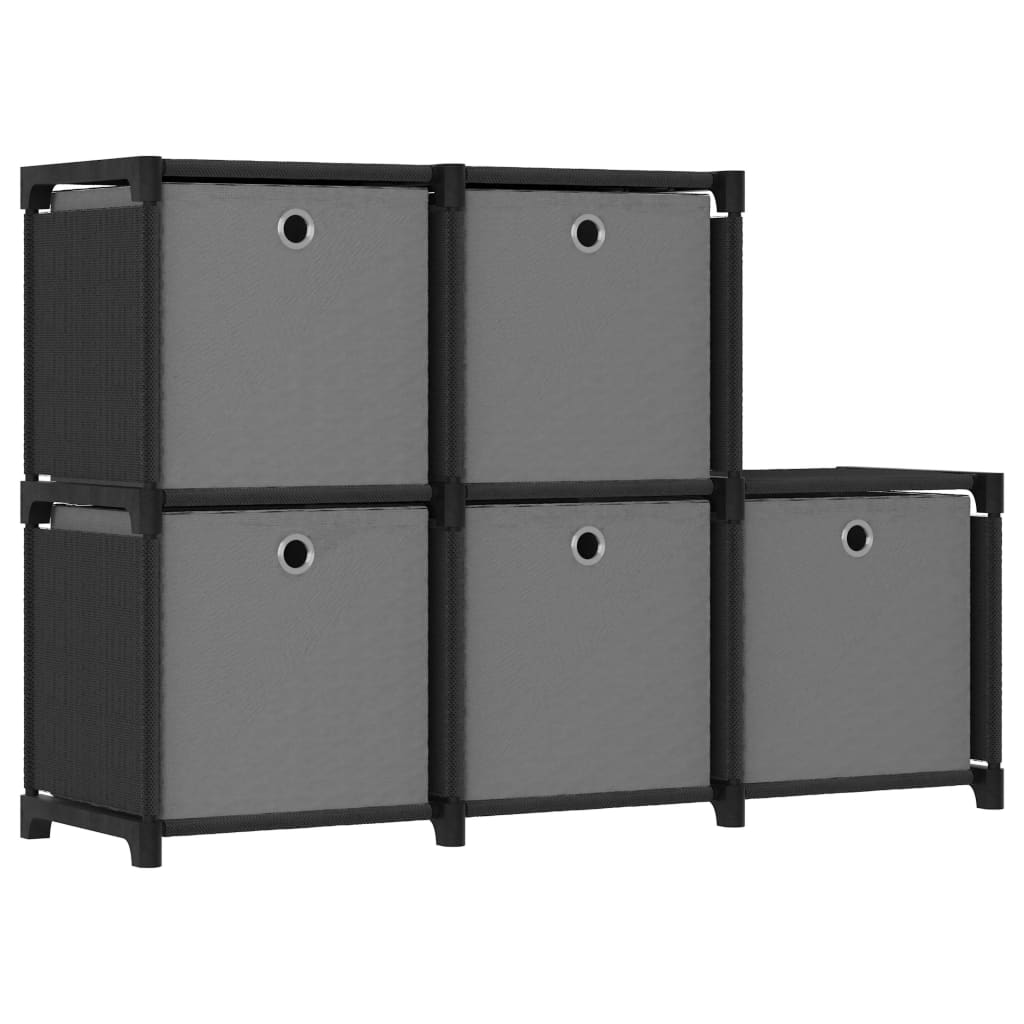Hylla Med 5 Kuber 103X30X72,5 Cm Tyg
