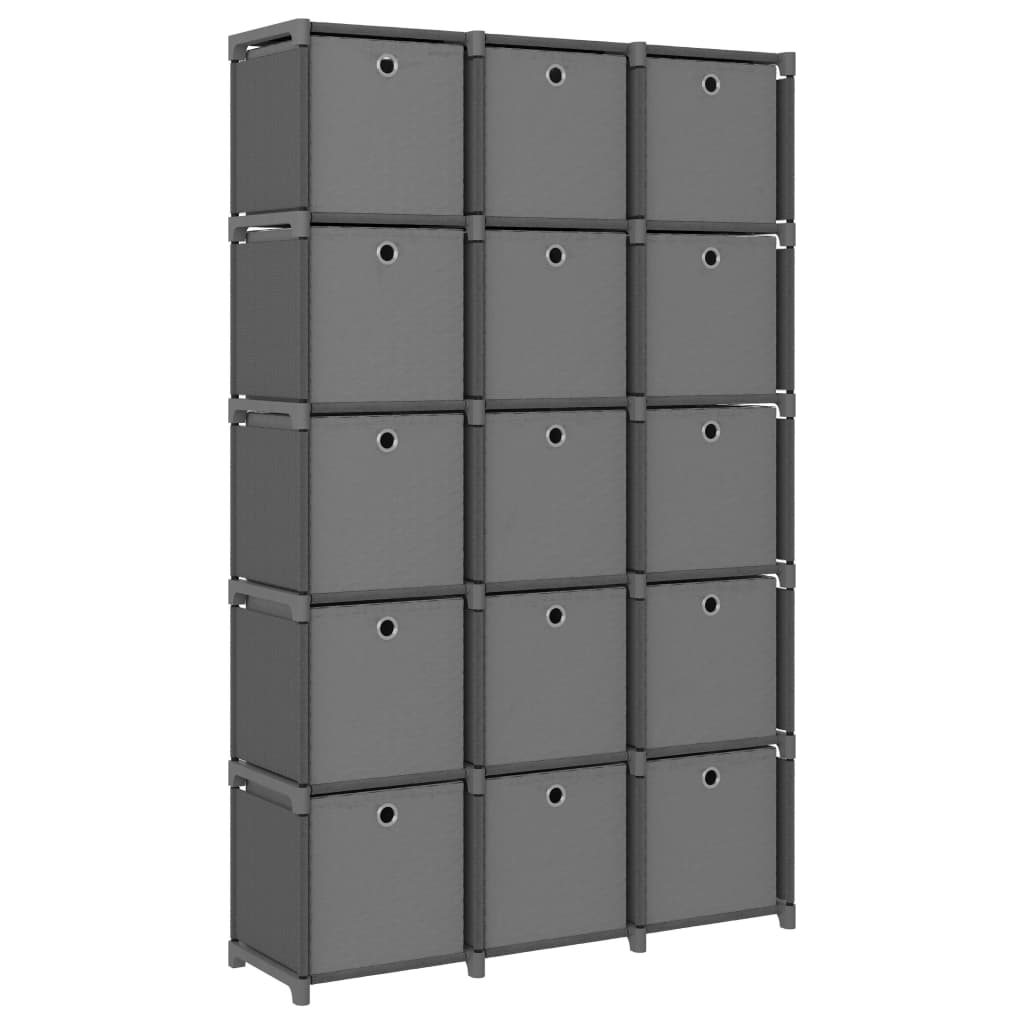 Hylla Med 5 Kuber 103X30X72,5 Cm Tyg