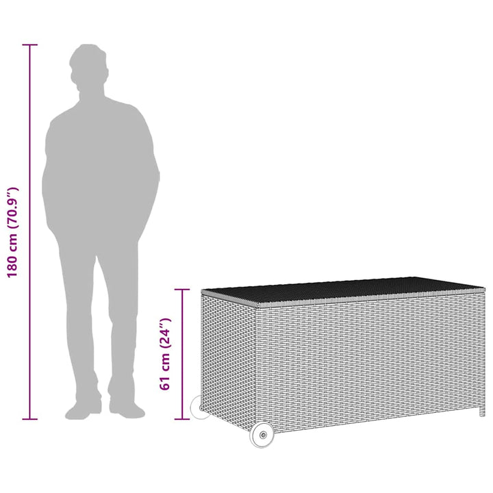 Dynbox Ljus 120X65X61 Cm Konstrotting