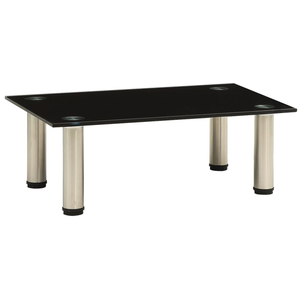 Tv-Bänk Frostad 60X35X17 Cm Härdat Glas
