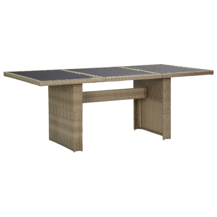 Trädgårdsbord 200X100X74 Cm Konstrotting