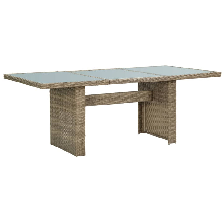Trädgårdsbord 200X100X74 Cm Konstrotting