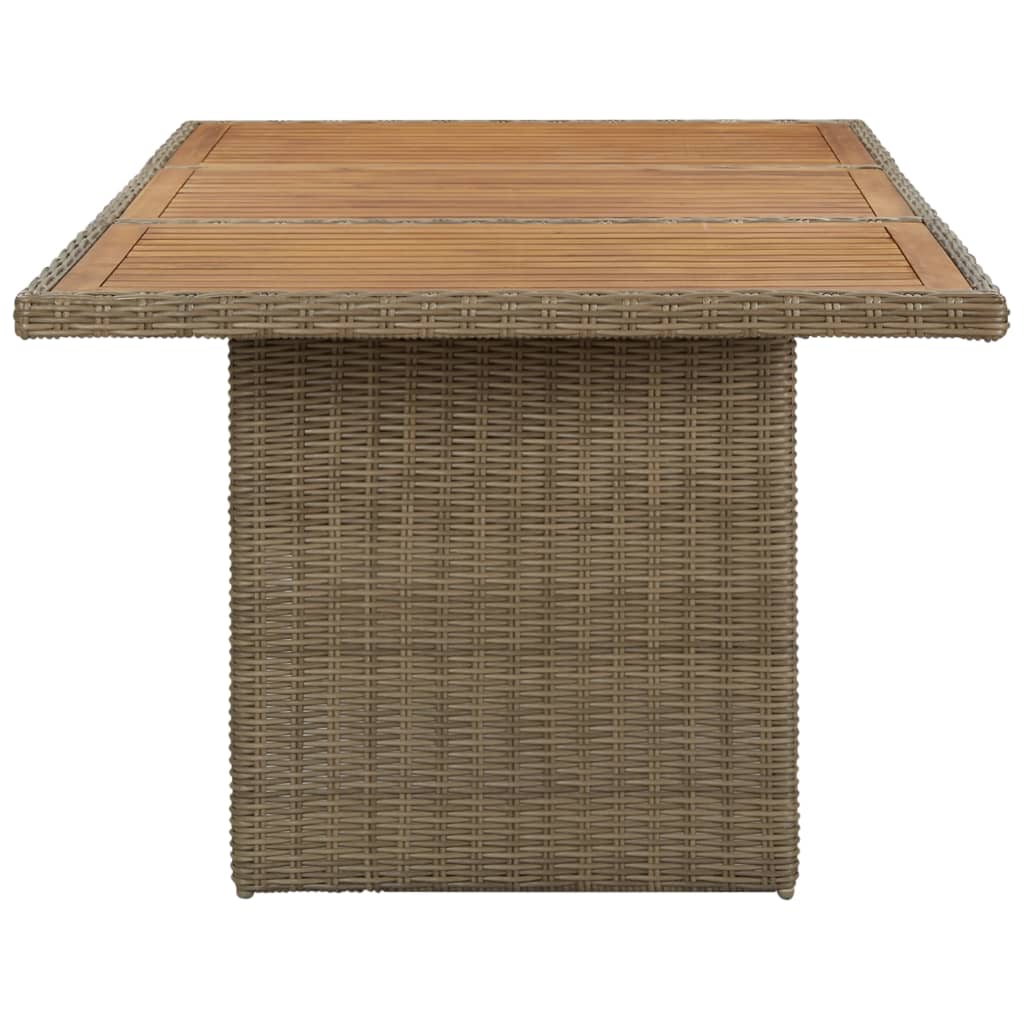 Trädgårdsbord 200X100X74 Cm Konstrotting
