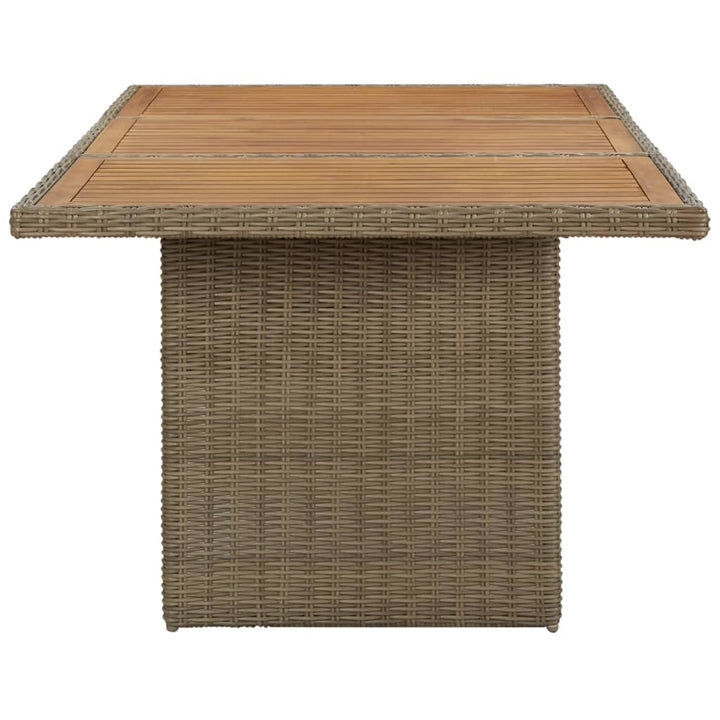 Trädgårdsbord 200X100X74 Cm Konstrotting
