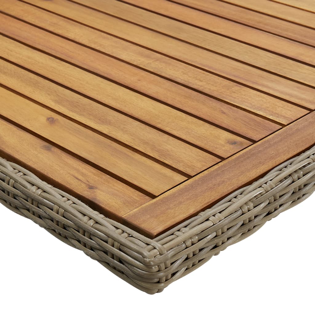 Trädgårdsbord 200X100X74 Cm Konstrotting