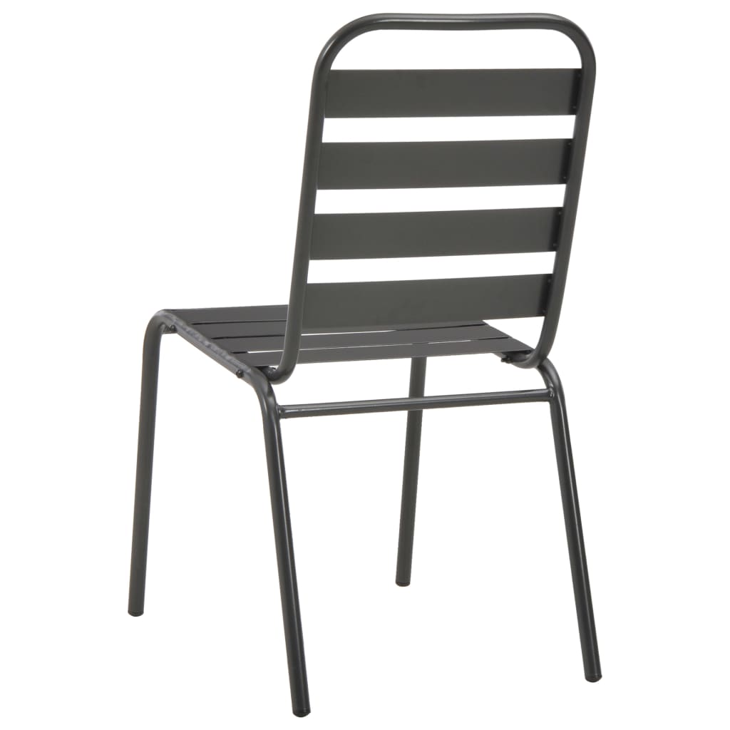 Utestolar 4 St Ribbad Design Stål
