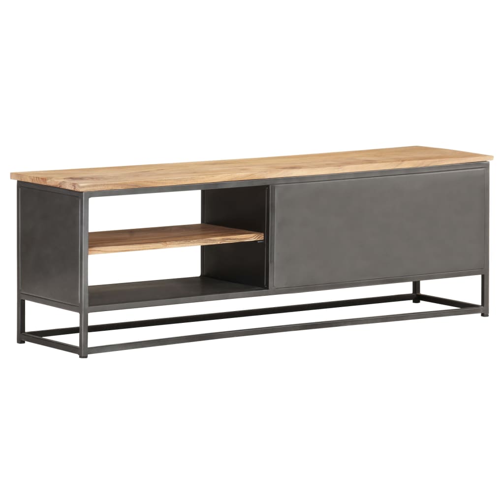 Tv-Bänk 120X30X40 Cm Massivt Akaciaträ