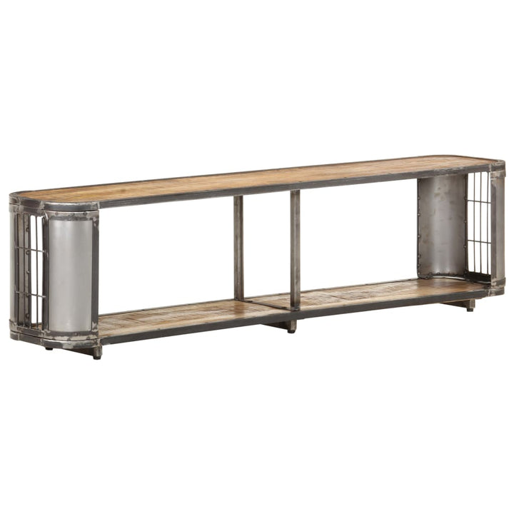 Tv-Bänk 150X30X40 Cm Massivt Mangoträ