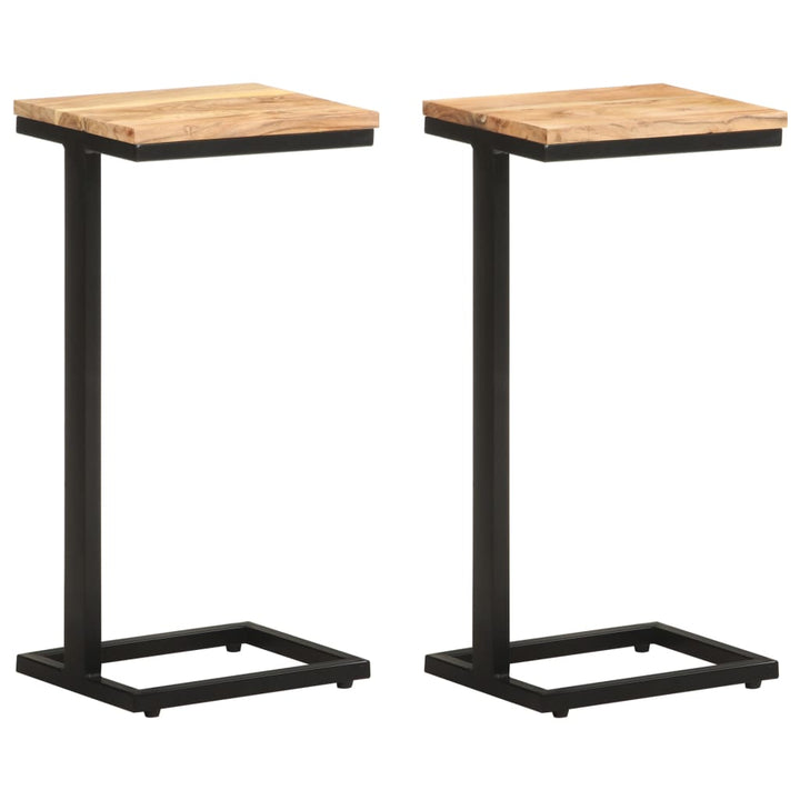 Sidobord 2 St 31,5X24,5X64,5 Trä