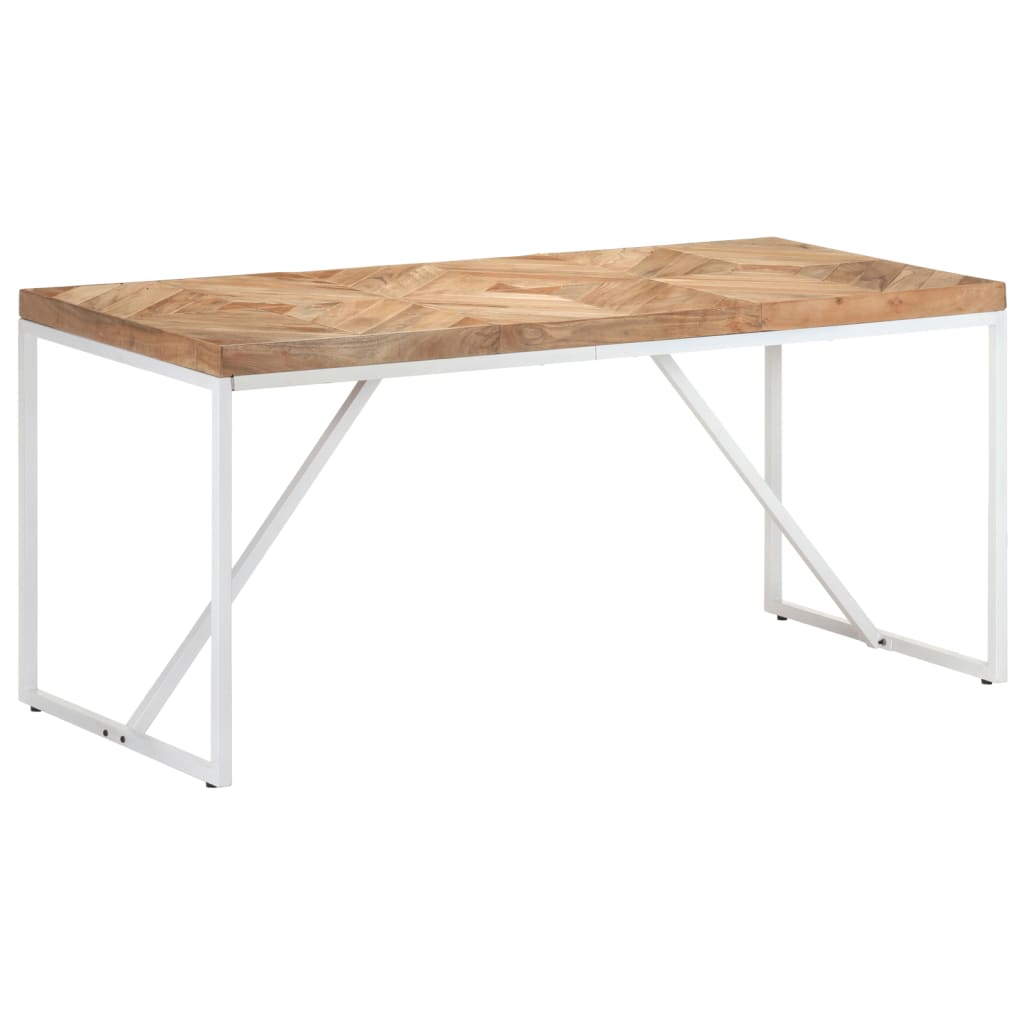 Matbord Massivt Akaciaträ Och Mangoträ