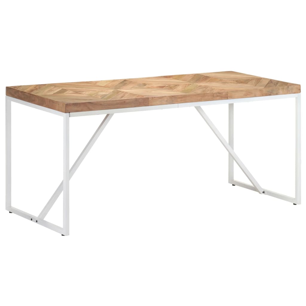 Matbord Massivt Akaciaträ Och Mangoträ