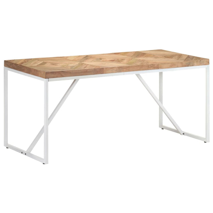 Matbord Massivt Akaciaträ Och Mangoträ