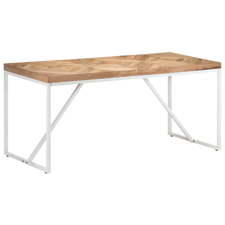 Matbord Massivt Akaciaträ Och Mangoträ