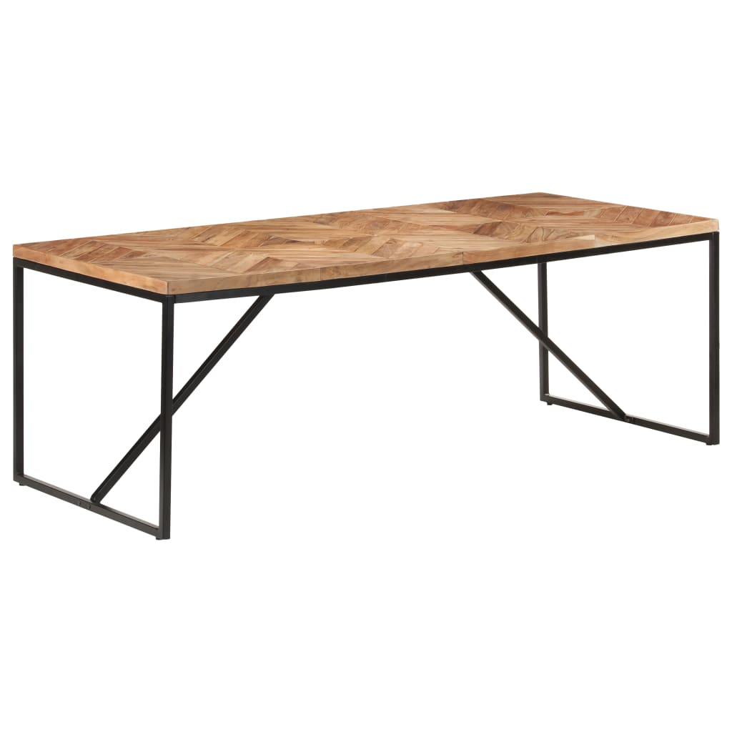 Matbord Massivt Akaciaträ Och Mangoträ