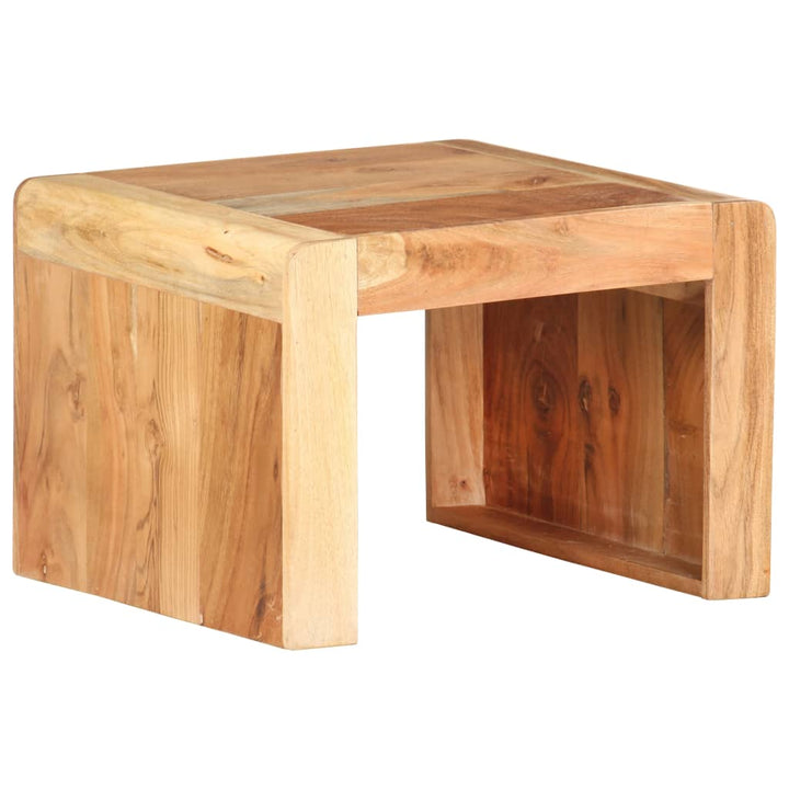 Sidobord 43X40X30 Cm Massivt Akaciaträ