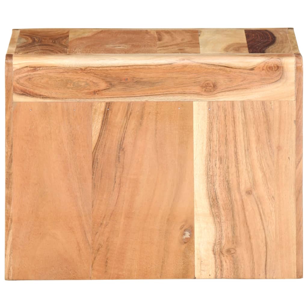 Sidobord 43X40X30 Cm Massivt Akaciaträ