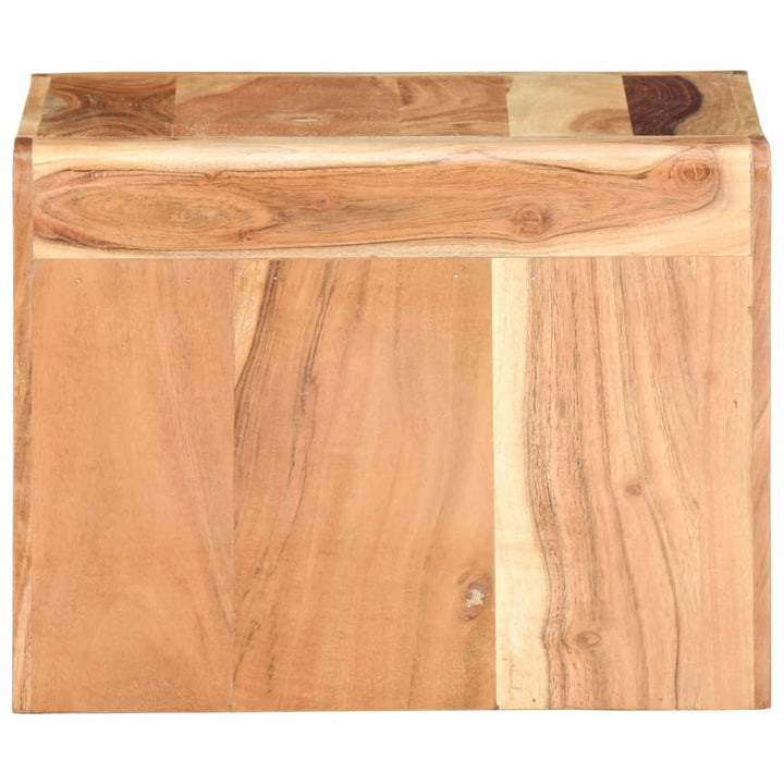 Sidobord 43X40X30 Cm Massivt Akaciaträ