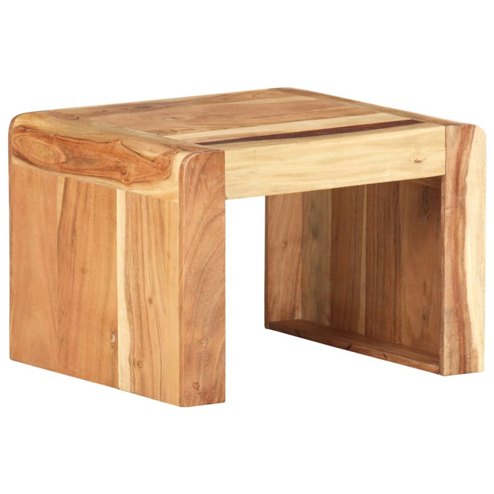Sidobord 43X40X30 Cm Massivt Akaciaträ