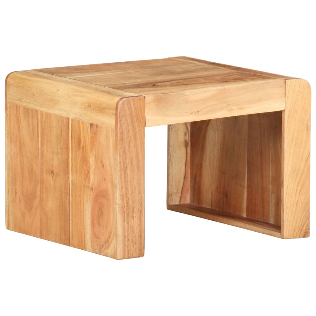 Sidobord 43X40X30 Cm Massivt Akaciaträ