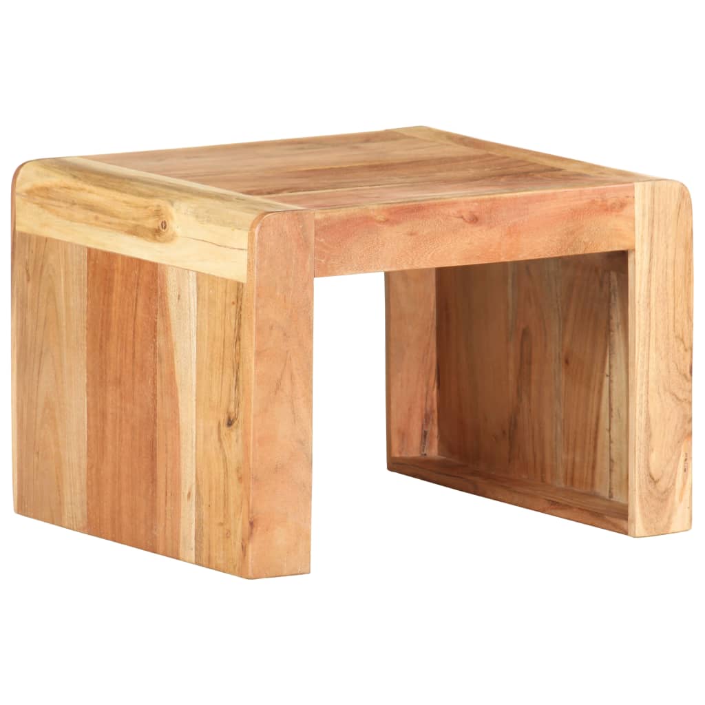 Sidobord 43X40X30 Cm Massivt Akaciaträ