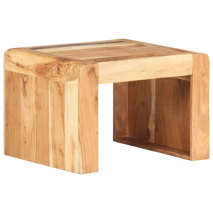 Sidobord 43X40X30 Cm Massivt Akaciaträ