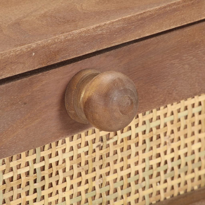 Avlastningsbord 100X35X76 Cm Massivt Mangoträ