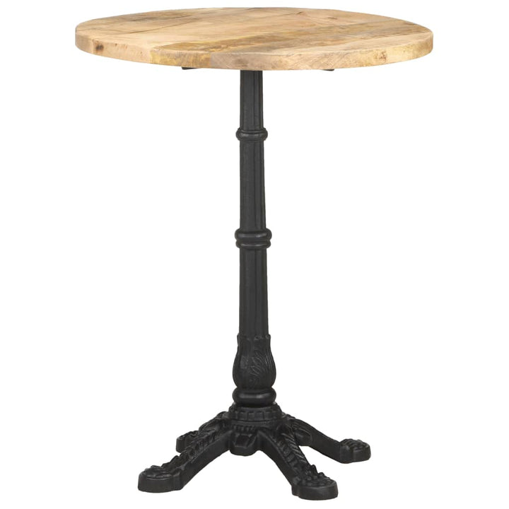 Cafébord Ø60X76 Cm Grovt Mangoträ