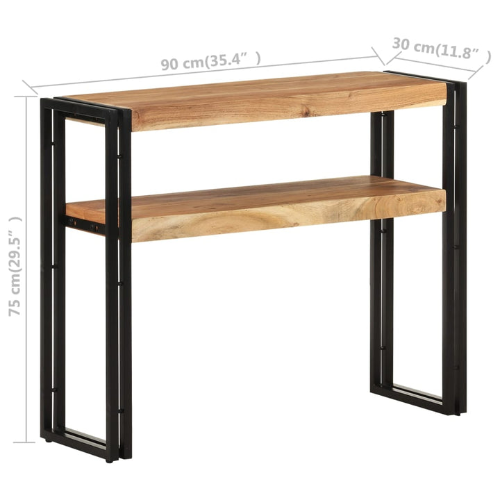 Konsolbord 90X30X75 Cm Trä