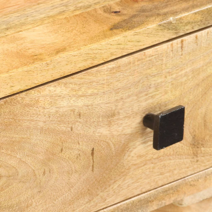 Avlastningsbord 115X35X76 Cm Massivt Mangoträ