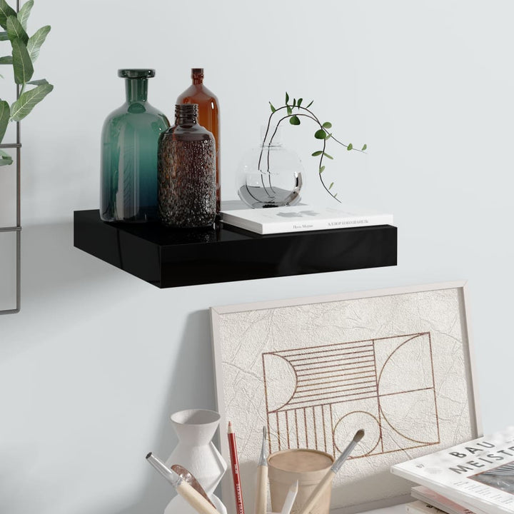 Svävande Vägghylla 90X23,5X3,8 Cm Mdf