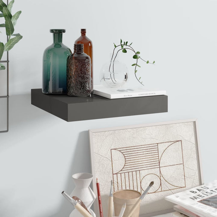 Svävande Vägghylla 90X23,5X3,8 Cm Mdf