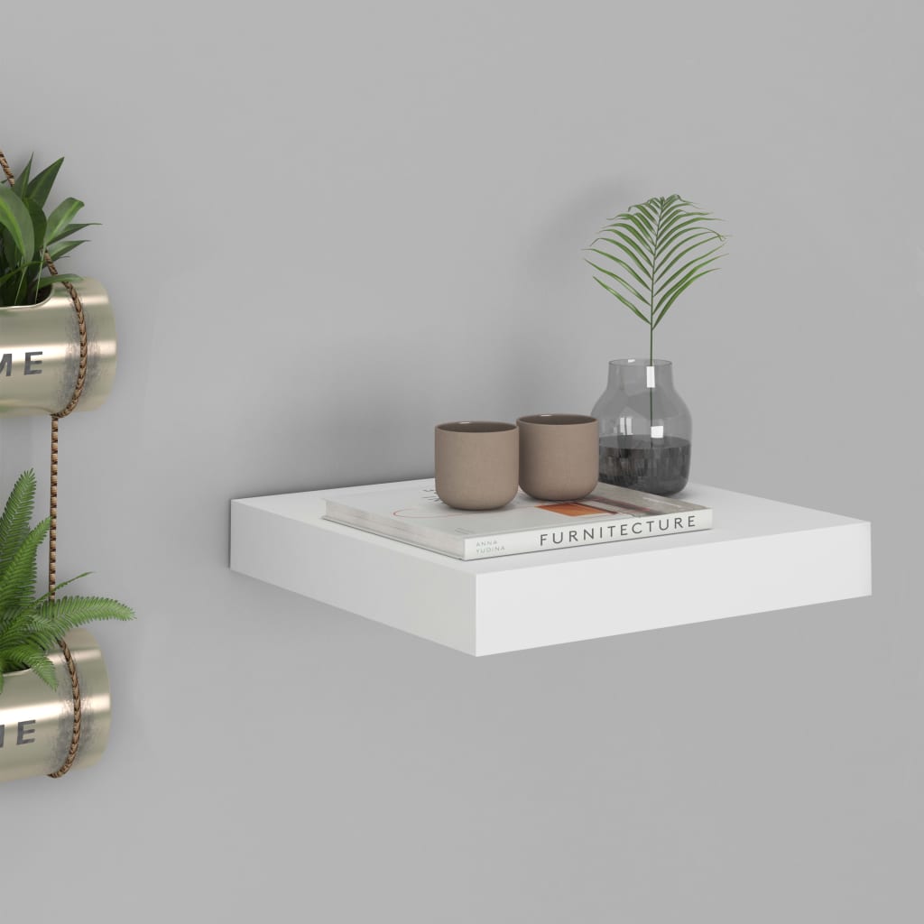 Svävande Vägghylla 90X23,5X3,8 Cm Mdf