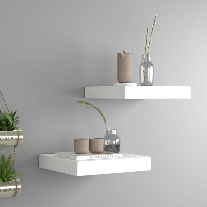 Svävande Vägghylla 90X23,5X3,8 Cm Mdf