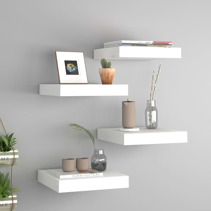 Svävande Vägghylla 90X23,5X3,8 Cm Mdf