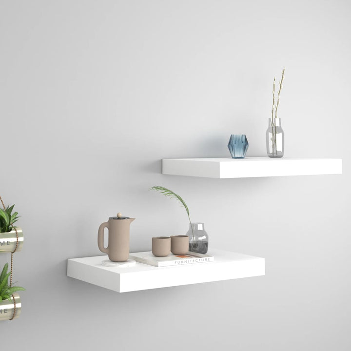 Svävande Vägghylla 90X23,5X3,8 Cm Mdf