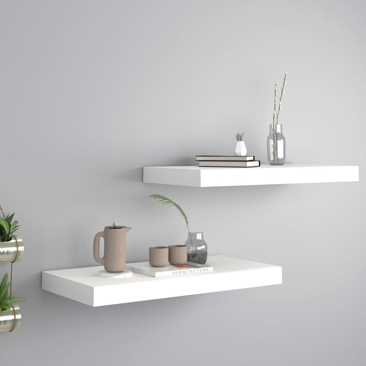 Svävande Vägghylla 90X23,5X3,8 Cm Mdf