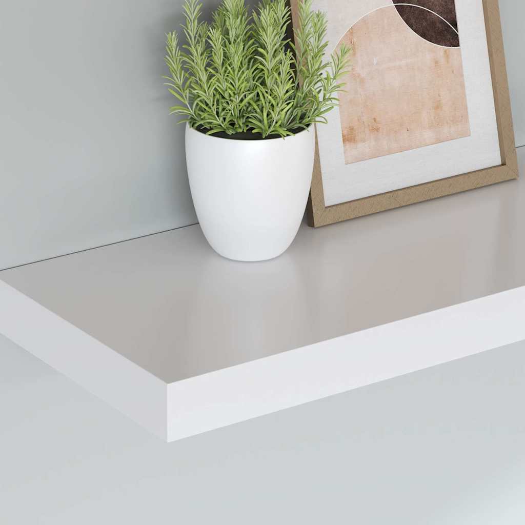 Svävande Vägghylla 120X23,5X3,8 Cm Mdf