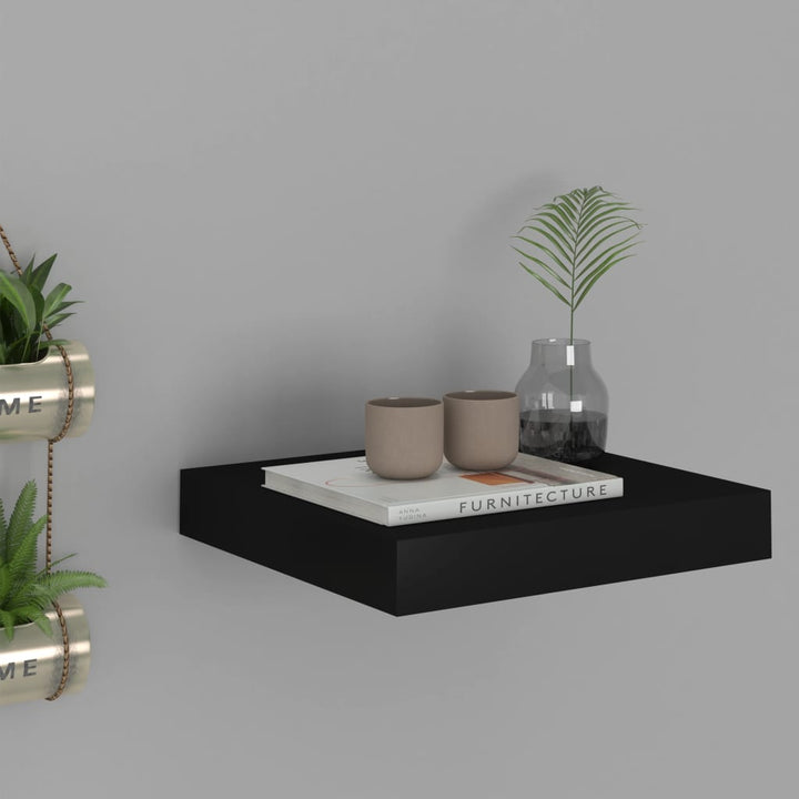 Svävande Vägghylla 90X23,5X3,8 Cm Mdf