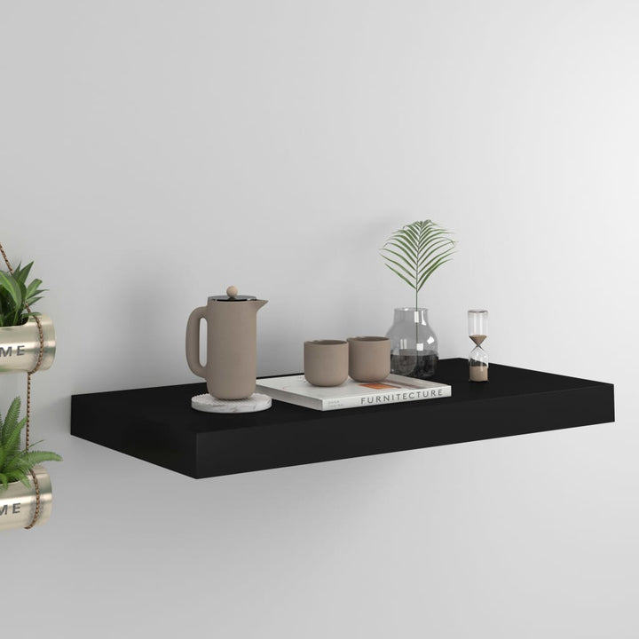 Svävande Vägghylla 90X23,5X3,8 Cm Mdf