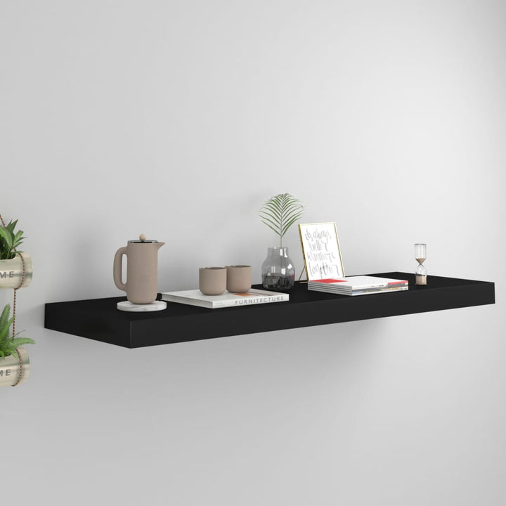 Svävande Vägghylla 90X23,5X3,8 Cm Mdf