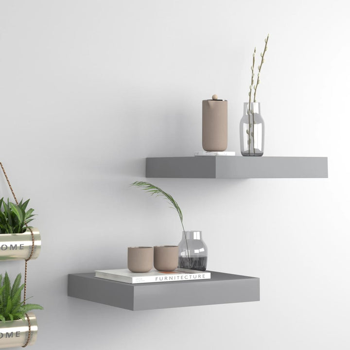 Svävande Vägghylla 90X23,5X3,8 Cm Mdf