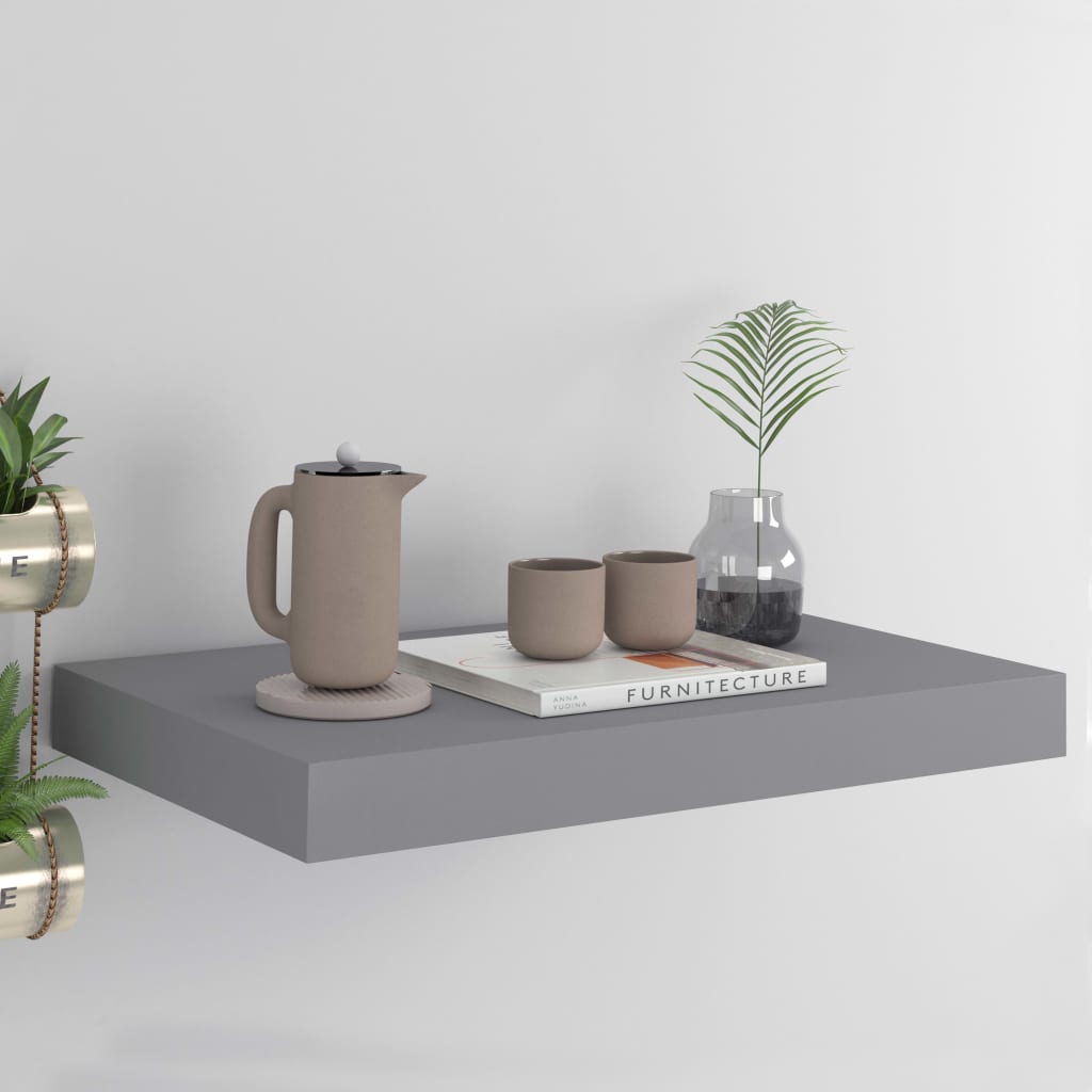 Svävande Vägghylla 90X23,5X3,8 Cm Mdf